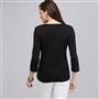 3/4 Sleeve V-Neck Top, , small