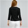 Pleated Jacket., Black, small