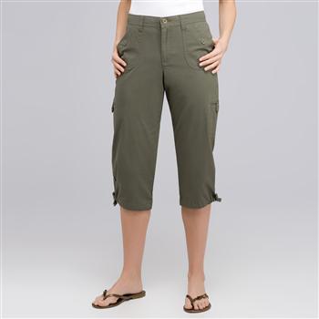 Light Weight Cargo Capri, Rustic Peach, large