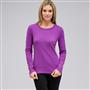 Long Sleeve Crew Neck, Meadow Violet, small