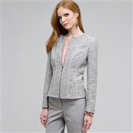 Zip Front Jacket, Slate Multi, medium