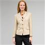 Notch Collar Basket Weave Jacket, , small